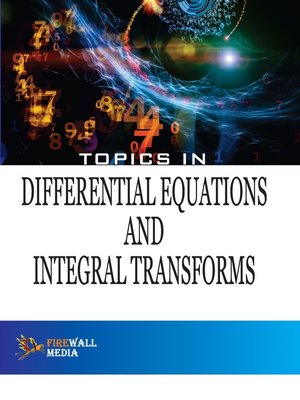 cover image of Topics in Differential Equations and Integral Transforms